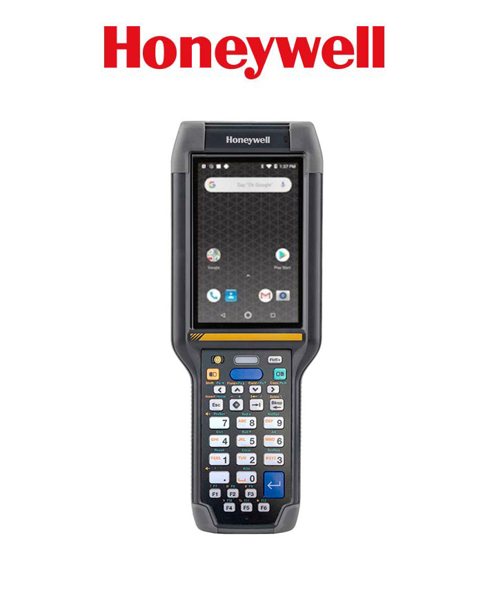 Honeywell Terminal CK65 2GB/32GB de memoria, Teclas Numeric-F, EX20 rango cerca-lejos 2D sin cámara, SCP, GMS,  Durabilidad mejorada, FCC