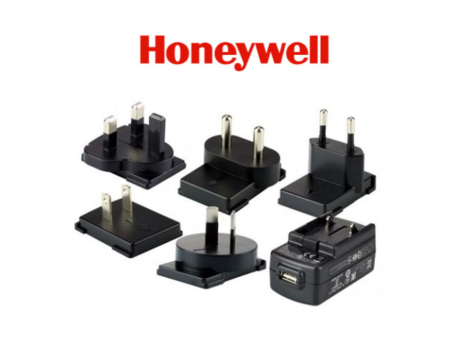 Honeywell Adaptador de Corriente para EDA70, 5V, 2A, con Plugs Intercambiables, Negro