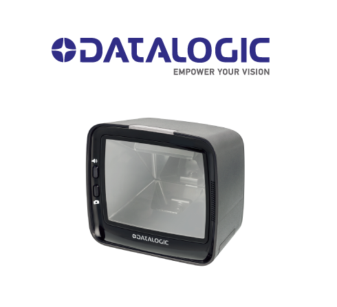 Datalogic Magellan 3450VSi, Kit, Escáner de tecaldo USB, Modelo 1D/2D, Montaje en mostrador-pared, Bloque de alimentación / cable (EU), Tipo A 4.5 m/15 ft Cable