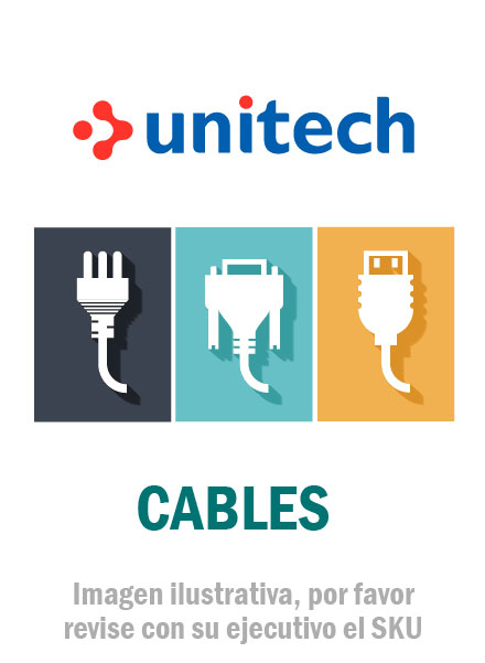 [1010-601551G] Unitech cable de corriente para HT380/EA320