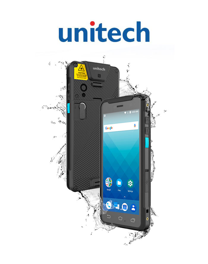 [PA760-WALFRMDG] Unitech terminal PA760, Android 9, 2D, Display 5.45", Wifi, BT, 4G,  cable USB, fuente de poder y batería