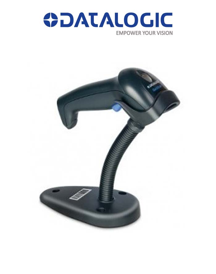 [QD2131-BKK1S] Datalogic QuickScan I QD2131 Lector de Código de Barras, 1D - incluye Base y Cable USB