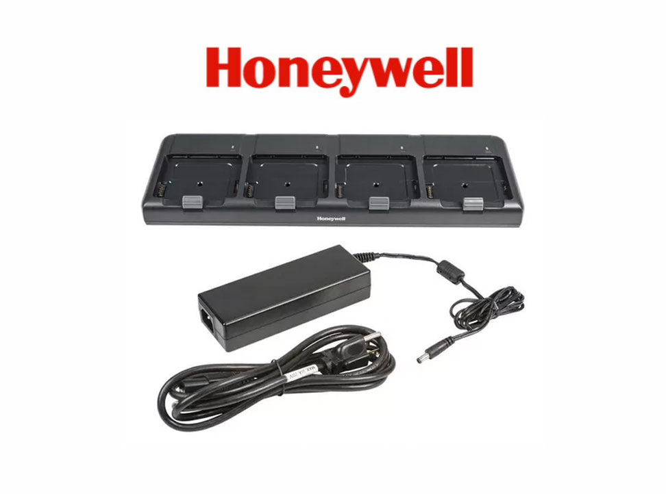 [CT50-QBC-1-R] Honeywell Cargador para 4 baterías CT50