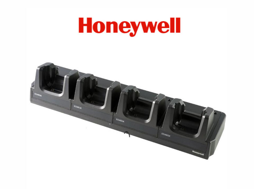[EDA61K-CB-0] Honeywell Cuna de carga para recargar 4 terminales. Kit incluye base y fuente de poder, cable de alimentación se vende por separado.