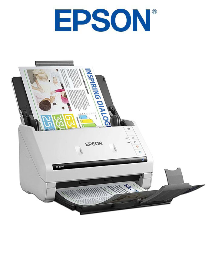 [B11B261202] EPSON-DS-530 II - 35PPM - USB 3.0 - DÚPLEX – BLANCO