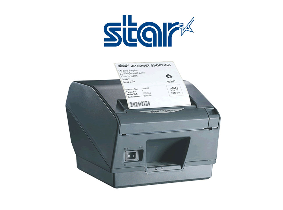[39442310] TSP743IID-24 GRY, TSP700II, Thermal, Cutter, Serial, Gray, Ext PS Needed