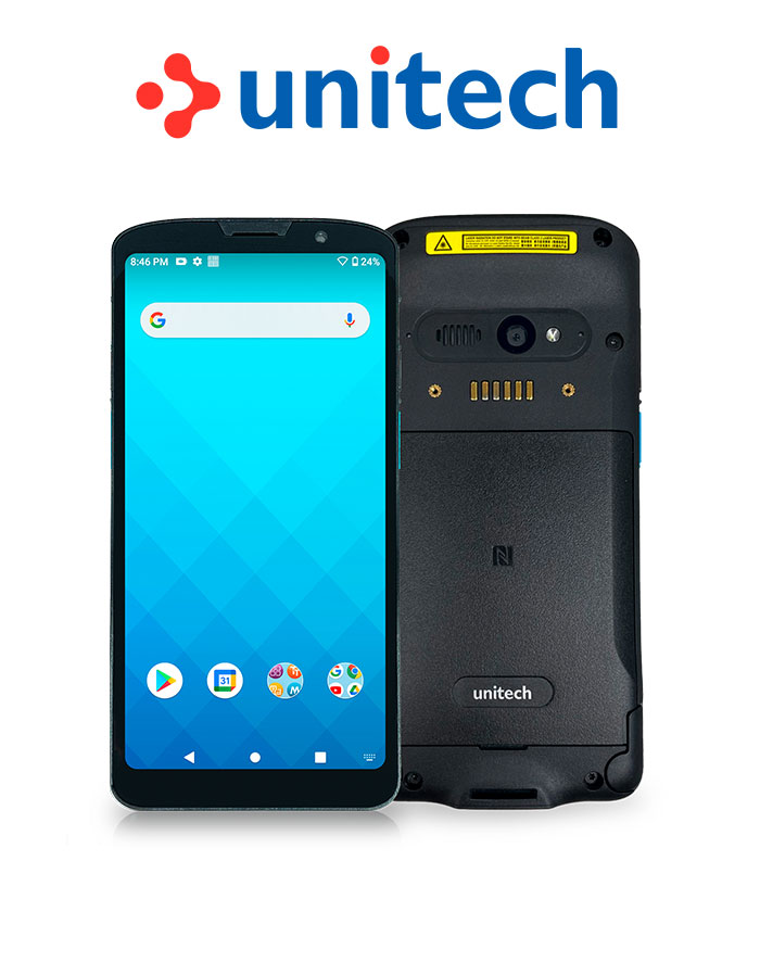 [EA630-HALFRMDG] Unitech Terminal EA630Plus, 2D Imager, Android 11, BT, WIFI, LTE, Camera