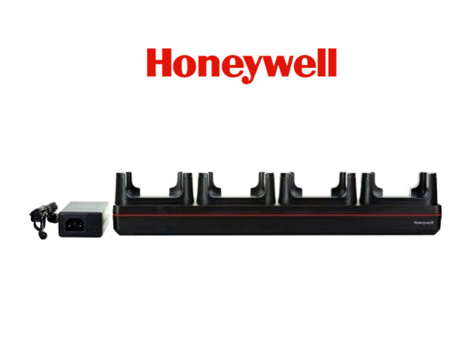 [CT40-CB-UVN-1] Honeywell base cargador para 4 baterias CT40/CT40XP/CT45/CT45XP/CT47, el kit incluye base, fuente de alimentación, y cable US