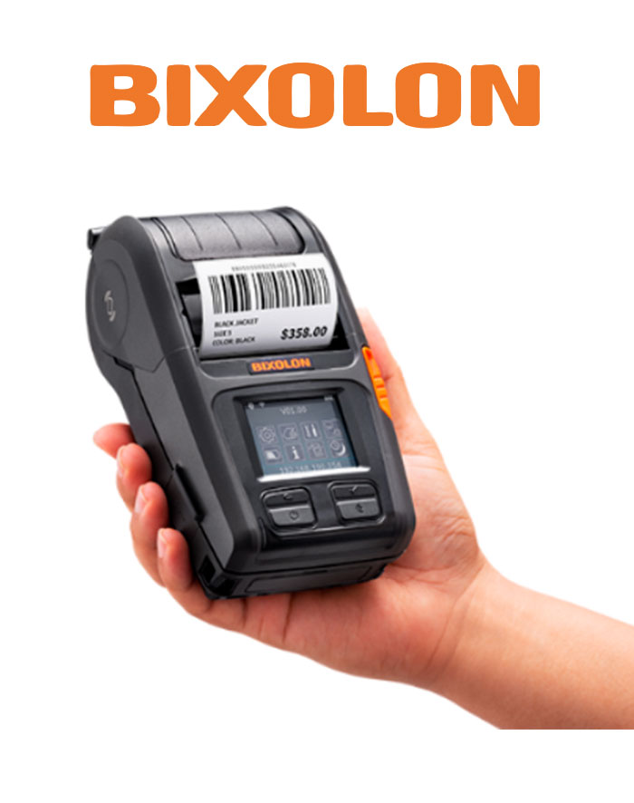 [XM7-20iK] Bixolon impresora móvil de etiquetas, XM7-20, 2", negra, BT V 5.2, IP54