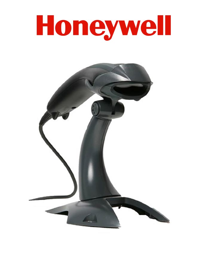 [1200g-2USB-1] VOYAGER 1200g/USB KIT: 1D, BLACK SCANNER/STAND
